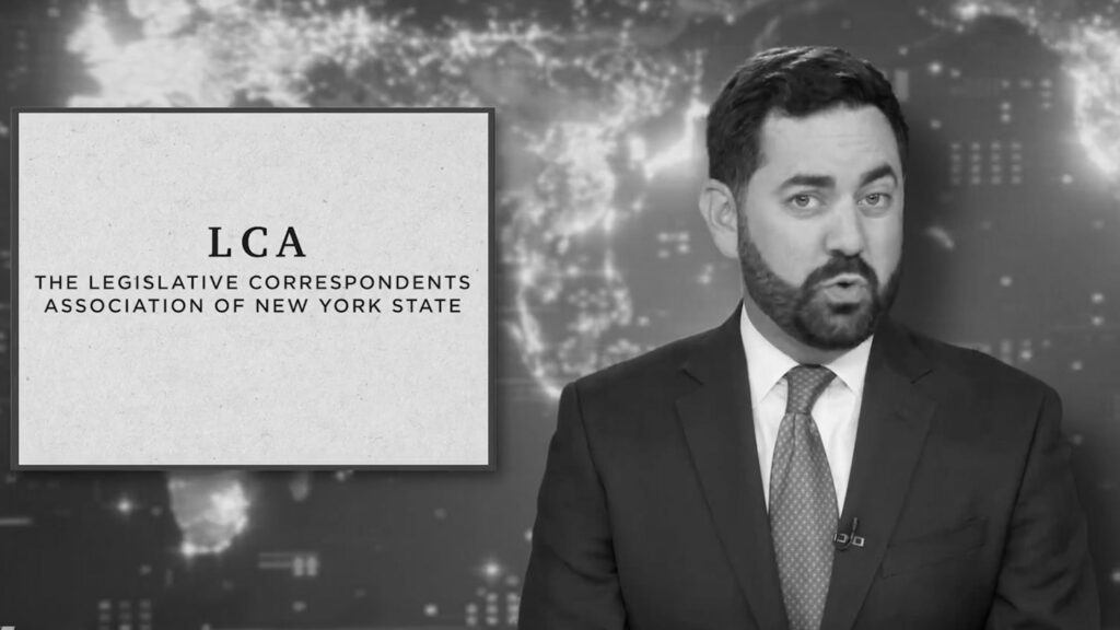 A freeze frame from the LCA video.